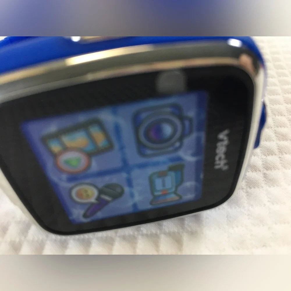 Vtech Kidizoom Kid's Smart Watch Games Camera Digital No Charger learning blue